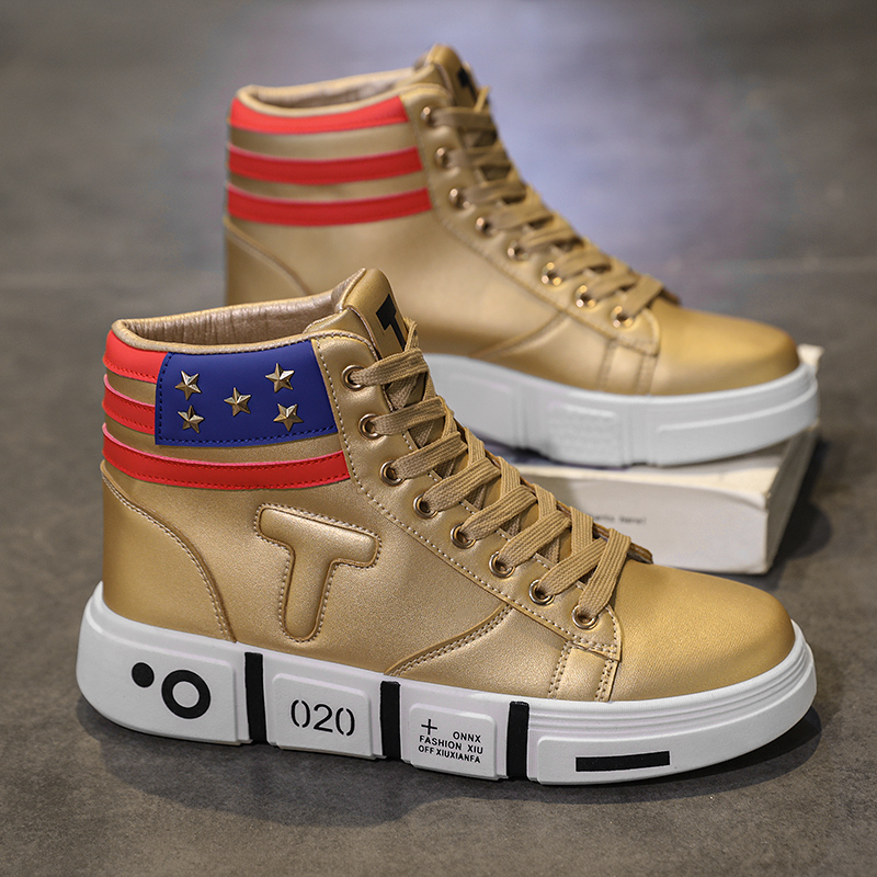Top High Non-Slip Men Autumn 2024 New Increase Thick New Soled Men's Student Trend All Quality Casual Sports Shoes 15Bd 'S