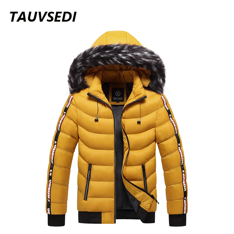 Winter Warm Waterproof Parkas Jacket Coat Mens Hooded Thick Windproof Casual Outwear Men Fashion Classic Brand Jackets Male