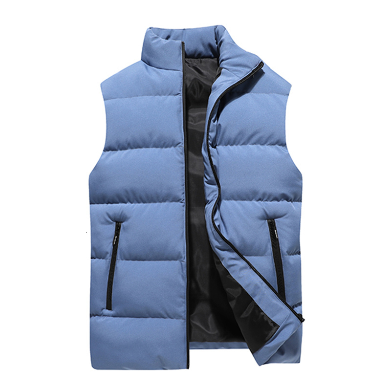 Plus Size 8Xl Autumn Winter Men Windproof Waterproof Warm Vest Jacket Mens Fashion Casual Waistcoat Male