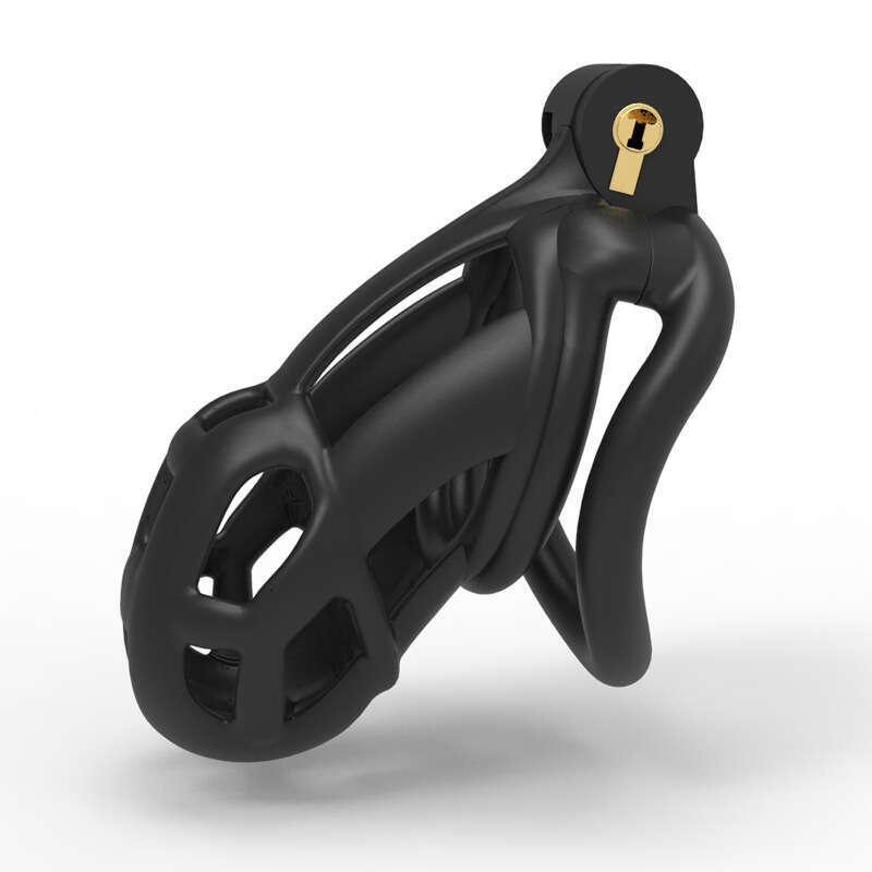 bondage chastity china bdsm men chastity cage micro black penis lock cobra chastity cage