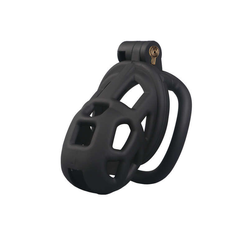 Netphi Leather Chastity Cage Rings Locks BDSM Sex Toys Accessory Kit for Men's Penis Bondage Adult SM Chastity Device