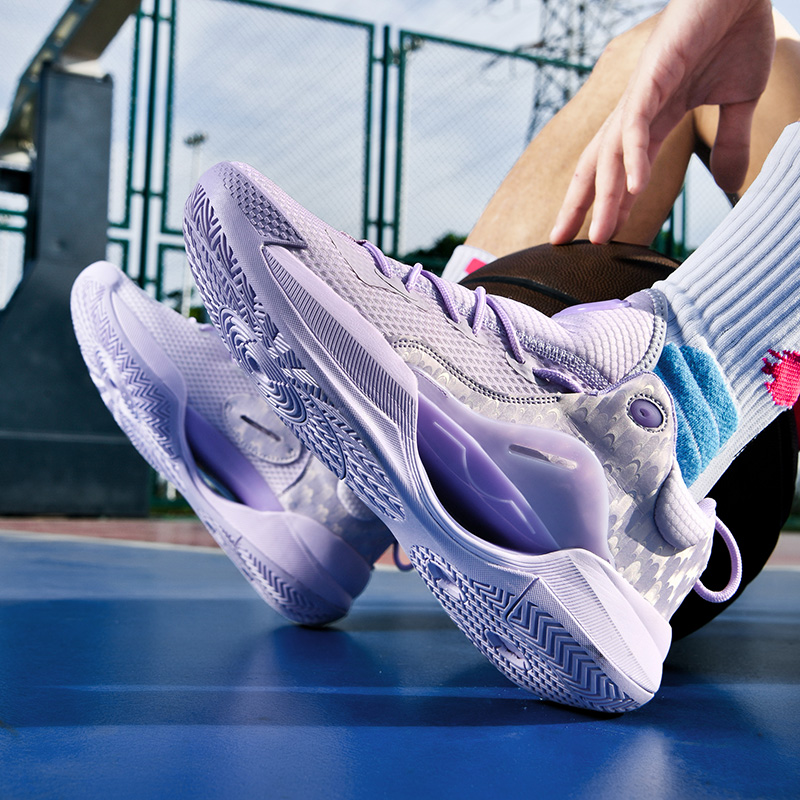 High Quality Mens Sneakers New Womens Training Sports for KIds Breathable Cushion Basketball Shoes Man 36-45
