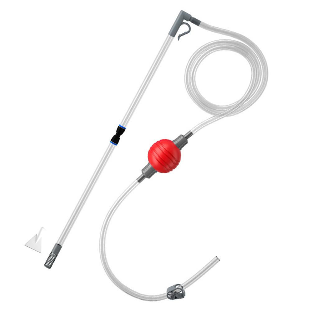 Aquarium Fish Tank Water Changer Air Pump Cleaning Gravel Filter Pump Tools Nozzle With Siphon Vacuum New Cleaner Aquarium S1J7