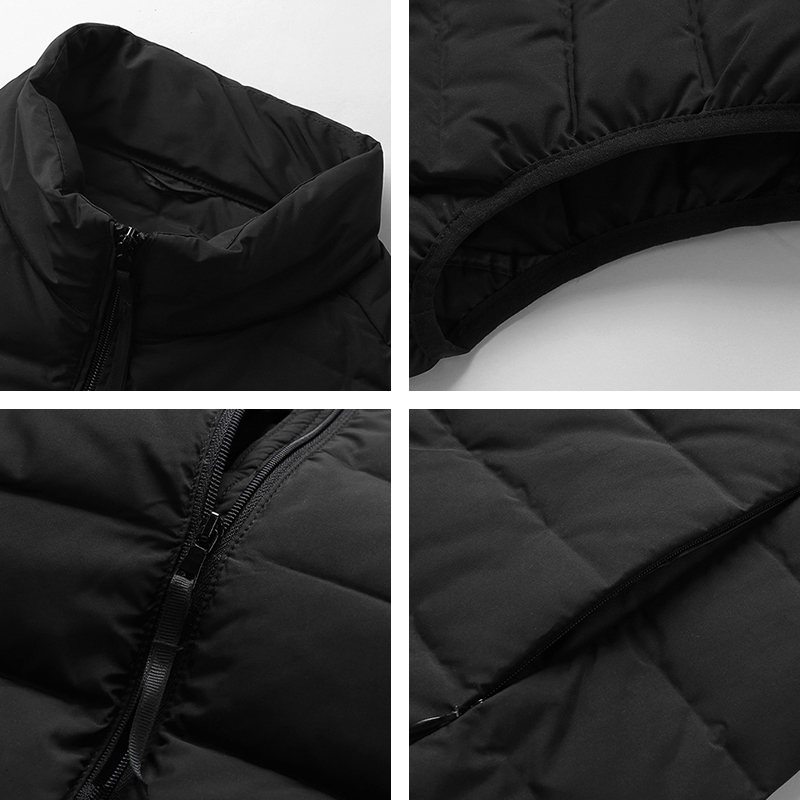 Winter New Brand Sleeveless Duck Down Jacket Warm Waterproof Vest Coat Men Casual Lightweight Thicken Waistcoat Man