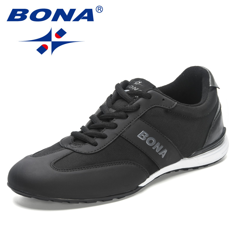 2023 BONA New Designers Walking Shoes Men Chunky Casual Sneakers Man Breathable New Hard-Wearing Jogging Sport Footwear Manscuo 1e0f scuo