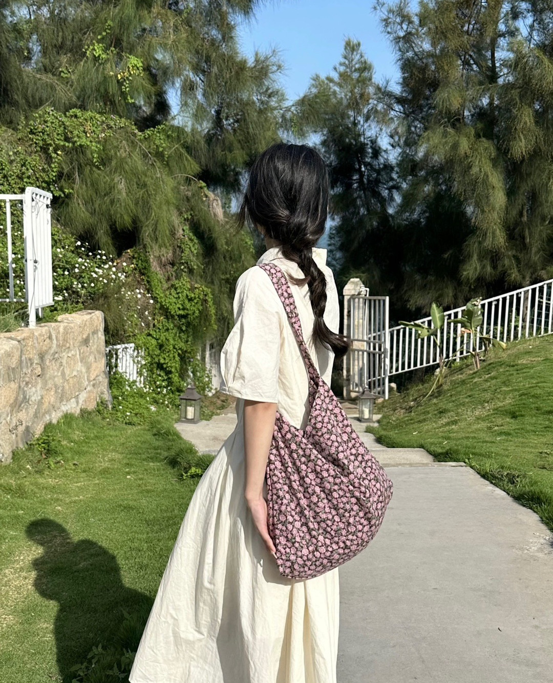 2025NEW Trendy Fresh trend ral fashion Canvas Leopard Print Corduroy Versatile Shopping for Shoulder Bag Women