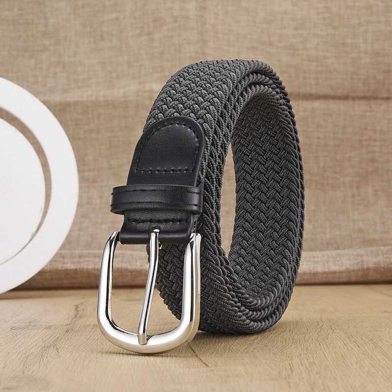 Mens casual womens elastic band used for outdoor climbing training work mens band fashionable womens band jeans band W240920