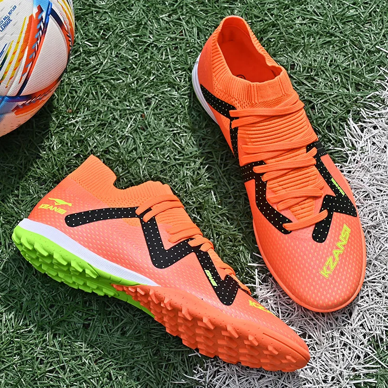 Popular Men Turf Football Shoe Designer Sport Shoes For Unisex Anti Slip Indoor Soccer Shoe Big Boys Top Quality Football Boots