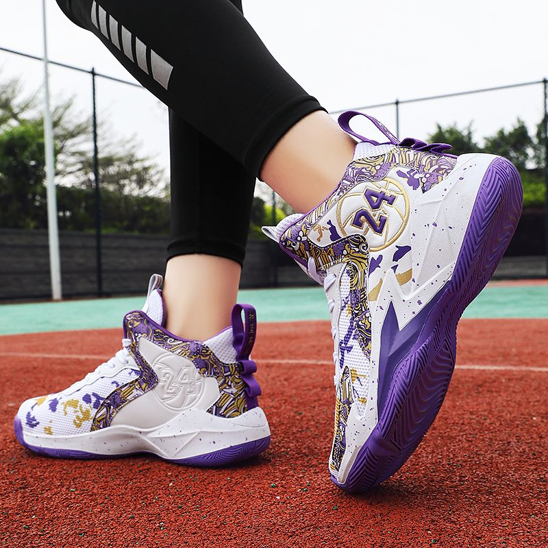 New High-top Men Basketball Shoes Classic Sports Man Sneakers Trainer Big Plus Size 36-45 Men's Chaussures De Basket Shoes