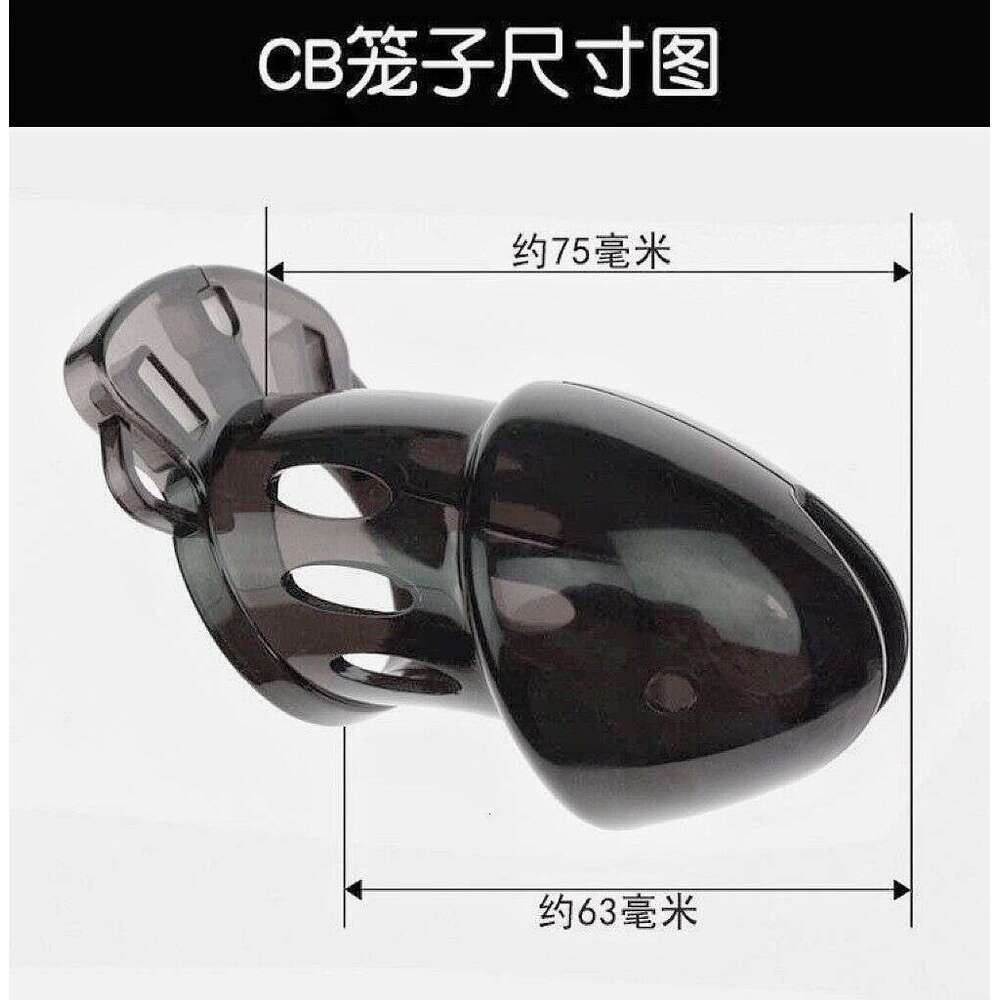 Wholesale New Arrival Adult Sex Product Plastic Chastity Lock Chastity Cage for Male Chastity Device Cage
