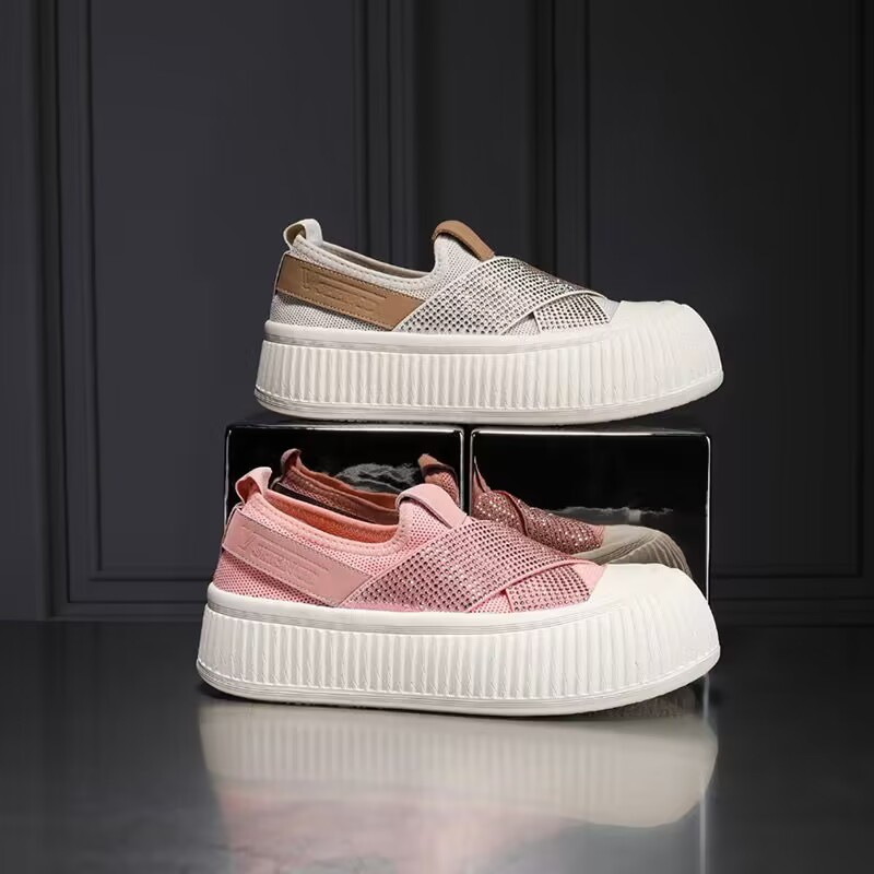 2023 women's new shell-toe white New sneakers flat loafers sports women shoes woman 508e