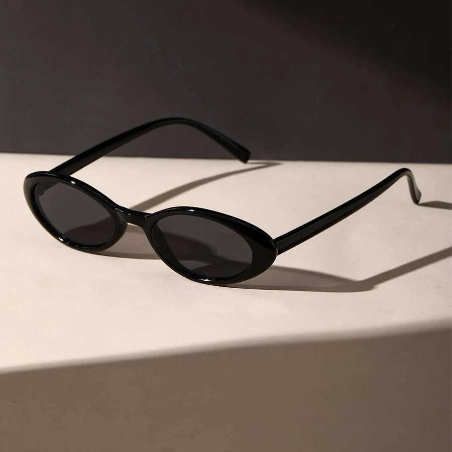 Vintage Oval Sunglasses 2024 Men Luxury Brand Designer Small Oval Sun Glasses Retro Fashion Women Sun Glasses OculusX240920