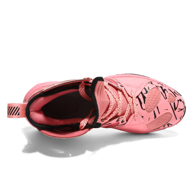 Fashion Men's Training Sports Shoes Wear-Resisting Basketball Sneakers for Women Anti-Slip High Top Training Sport Footwear