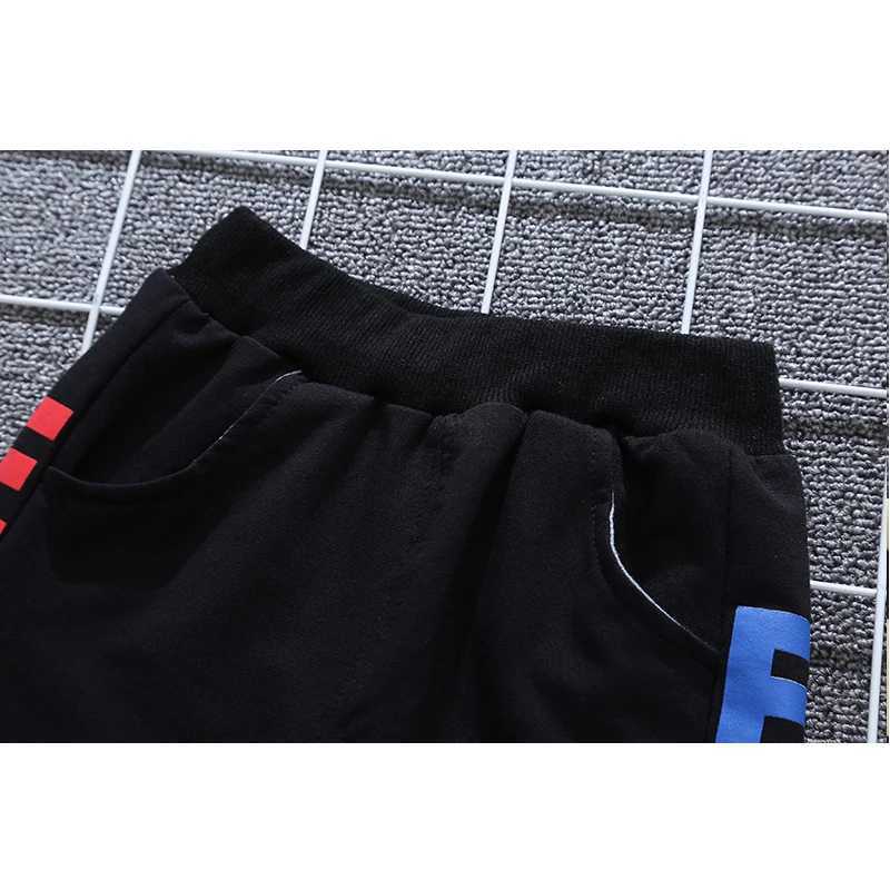 Spring Boy Clothes Set Fashion Fall Children Sport Suit Kids Prints Hoodies+Trousers 2pcs/set 1 2 3 4 5Y Toddler Boys Tracksuit M240920