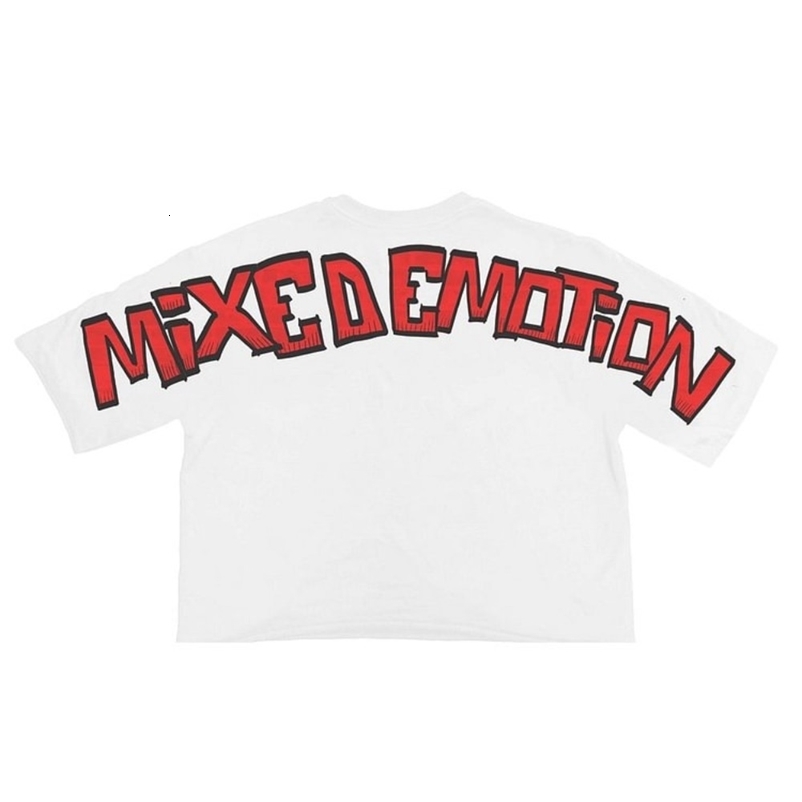 Vintage Cartoon Monster Print 100 Cotton TShirt Men Y2K Summer Short Sleeves Oversize Tshirt Streetwear Women Tops y240919