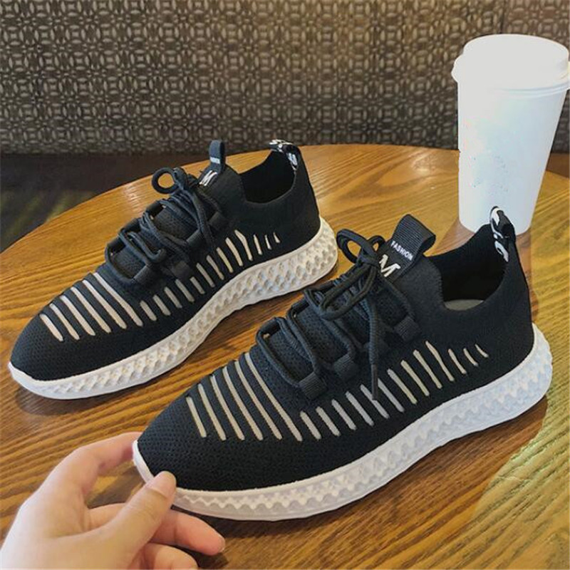 New 2023 Casual Fashion Breathable Walking New Mesh Lace Up Flat Sneakers Women Yellow Vulcanized Shoes cf5d