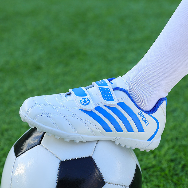 2024 Kids Soccer Shoes Turf Indoor Boys Girls Football Sneakers Men Adolescent Training Sports Shoes Non-slip Children Footwear