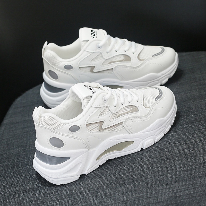 Dad Girl Instagram Trendy 2023 Autumn New Women's Versatile Internet Celebrity White Korean Edition Casual Sports Shoes