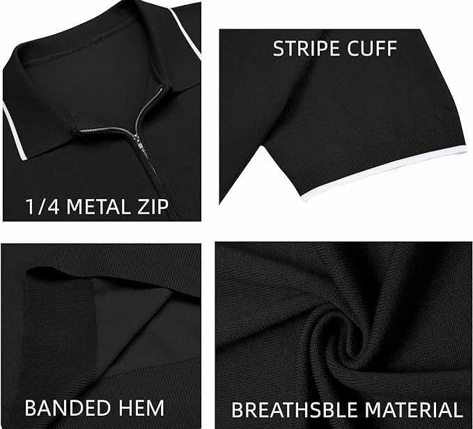 Summer Lapel Mens Polo Shirt Retro Stripe Printing Casual Slim Fit Golf Clothing Sports/Business/Work/Street Plus Size MensX240920