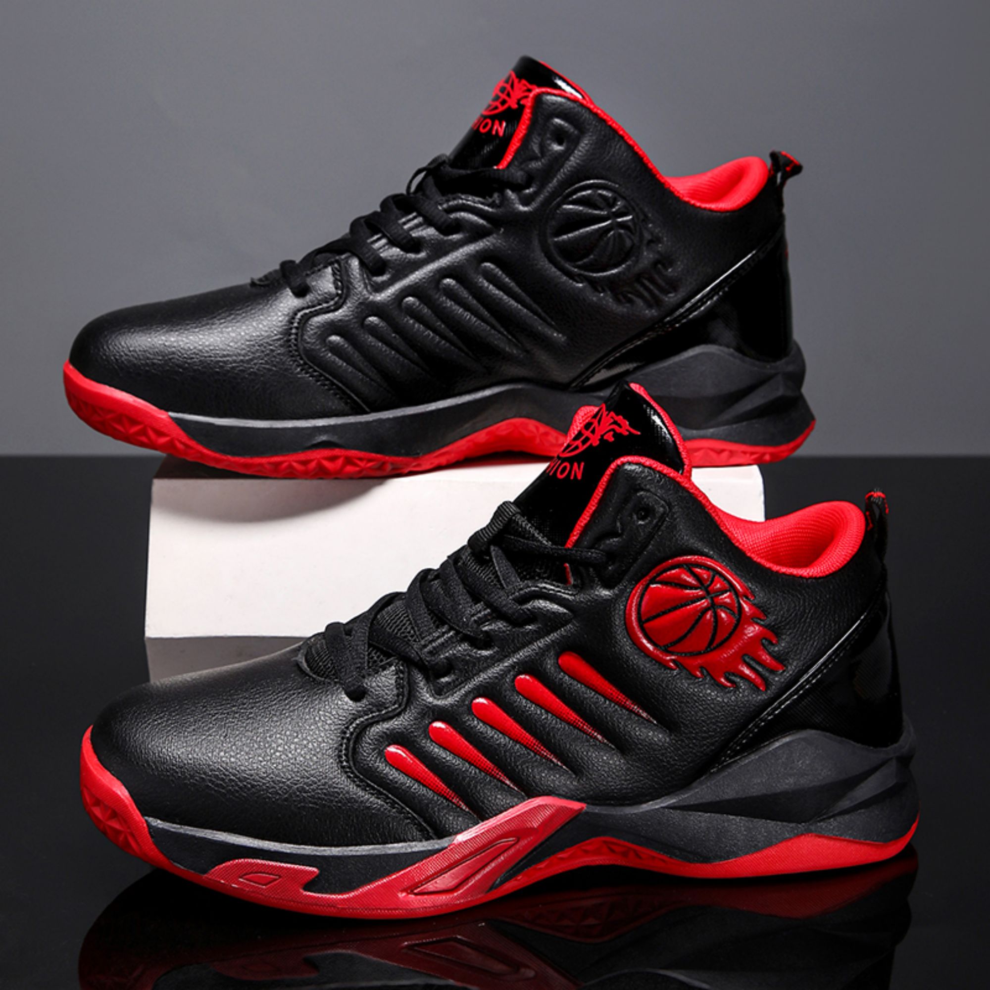 2024 New Basketball Shoes Casual Sports Shoes Student Running Shoes Fashion Sneakers Male Youth Training Shoes