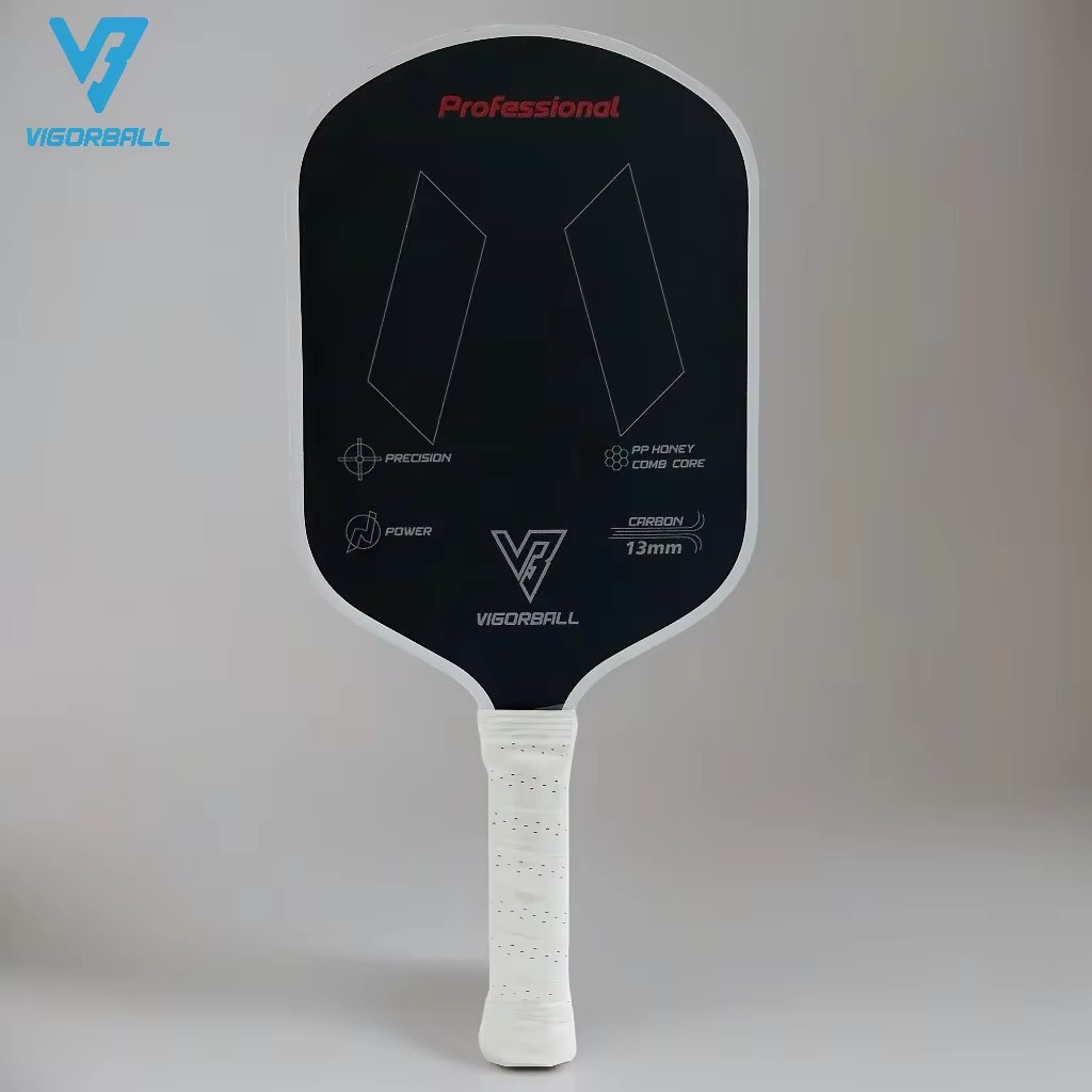 VIGORBALL T700 Carbon Fiber Surface Pickleball Paddle, 13mm Honeycomb Core, Enhanced Control, Power and Spin for beginner