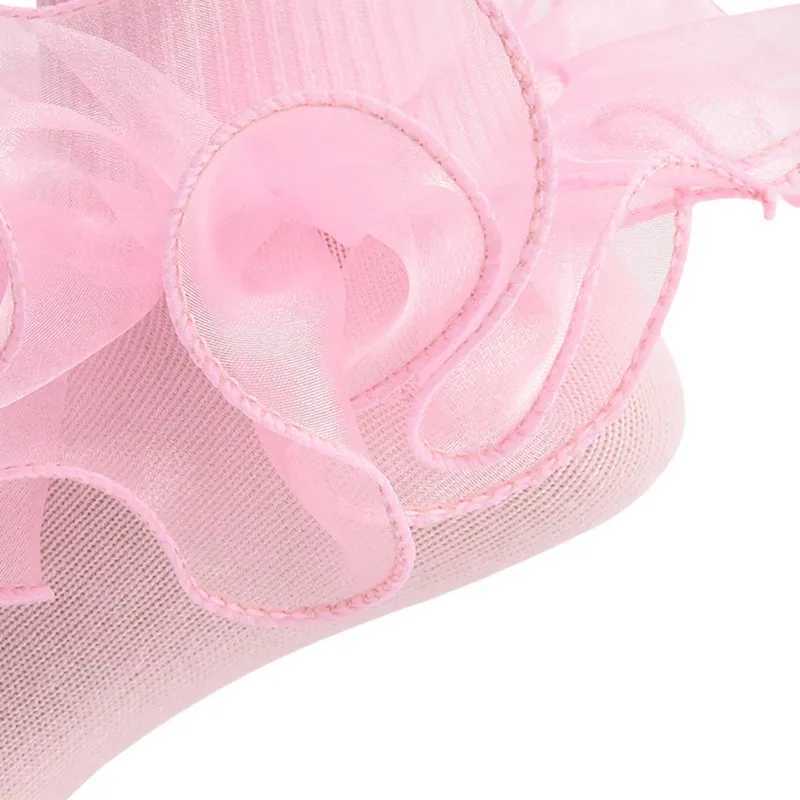 Kids Socks Toddler Baby Girls Ruffle Socks Soft Double Lace Frilly Princess Ankle Kids Socks Baby Items Accessories Baby Stuff Things Q240920