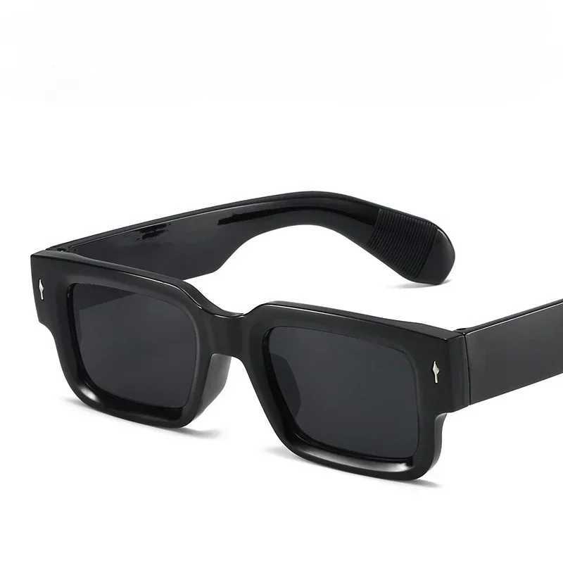Vintage Men Sunglasses Fashion Original Square Luxury UV400 Protection Eyewear 2024 New Trendy Brand Design Womens Shades LentesX240920