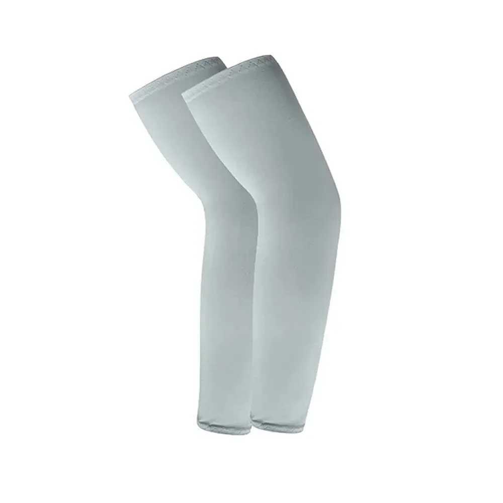 2Pcs Unisex Cooling Arm Sleeves Cover Sports Running UV Sun Protection Outdoor Men Fishing Cycling Sleeves for Hide Tattoos Y240919