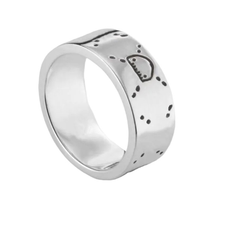 New Cool Fashion Designer Rings Jewelry Sterling Silver Classic Double Bee for Mens and Womens Lovers Ring