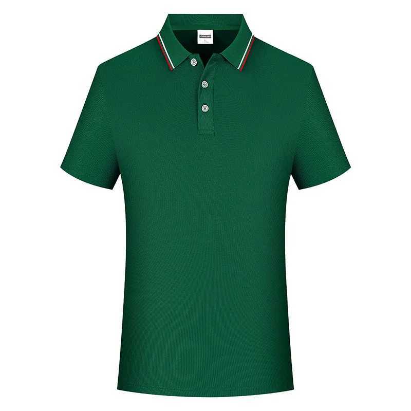 2024 New Couple POLO Shirt Solid Color Work Clothes Summer Short Sleeved Breathable Comfortable White Red Blue Black Green M-4XLX240920