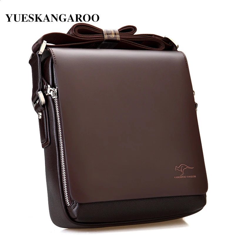 y mens shoulder bag leather classic retro casual messenger promotion business cross body men 240919
