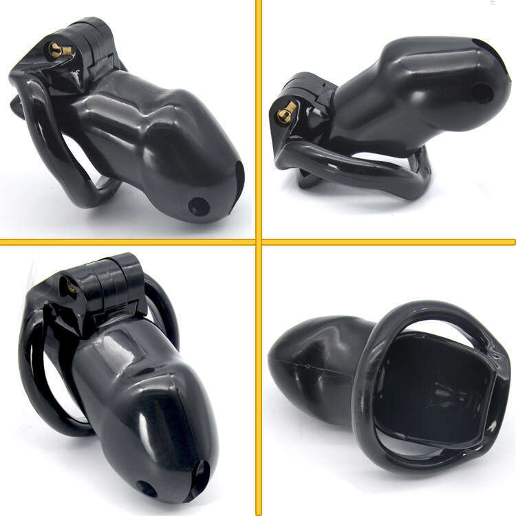 Hot Popular New SM Male Chastity Lock Cock Cage Lock Plastic Penis Chastity Cage bdsm sex toys man