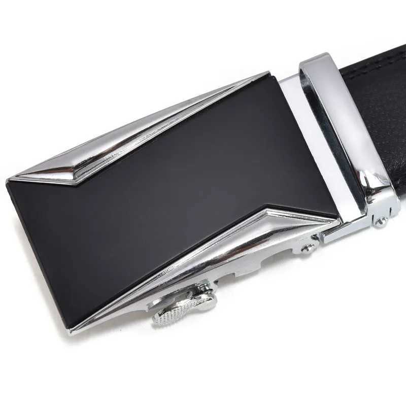 New mens design automatic buckle leather mens belt 3.5cm luxury mens Ceinture mens belt W240920