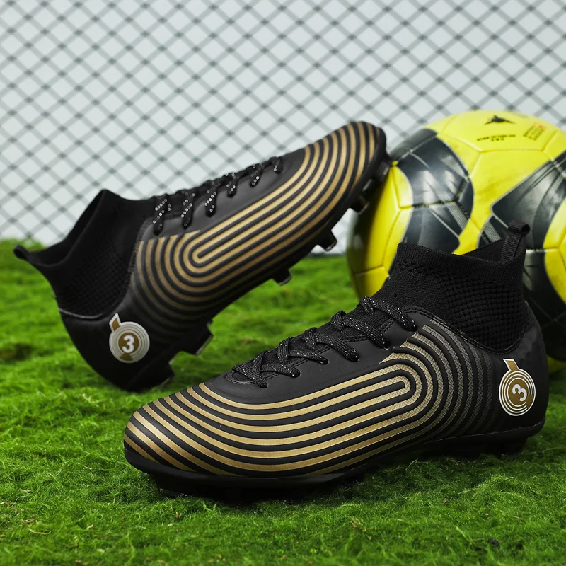 Society Football Boots for Men Indoor Sneakers Boys Futsal Grass Training Non Slip Free Shipping Childrens Soccer Cleats Shoes