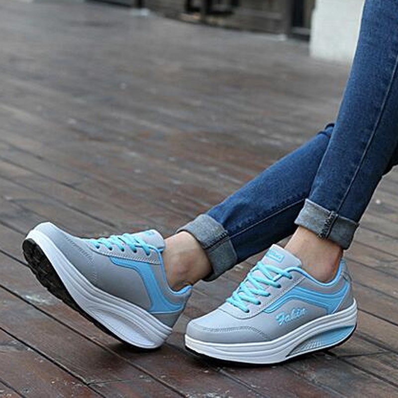 Women Sneakers High 2020 Platform Womens Running Shoes Ladies Basket Femme Wedges Trainers Zapatillas Deportivas Mujer