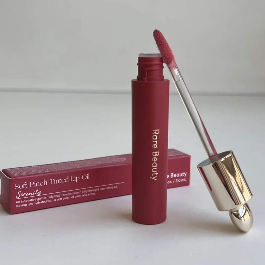 2Pcs Rare Beauty Selena Gomez Soft Pinch Tinted Oil 3Ml Liquid Lipstick Lipgloss Joy Honesty Serenity Hope Balm Moisturizing Glaze Lip Gloss