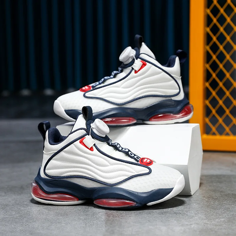 Vanmie 2024 Basketball Shoes Fashion Sneakers for Kids Boys Basket Shoes Comfort Sport Sneakers Children's Training Sneakers