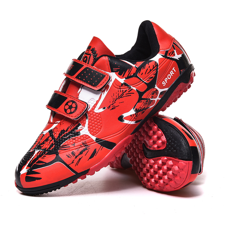Kids Soccer Boys Outdoor Sport Tf/Fg Cleats Training Anti Slip And Wear-Resistant Girls Football Shoes Boots