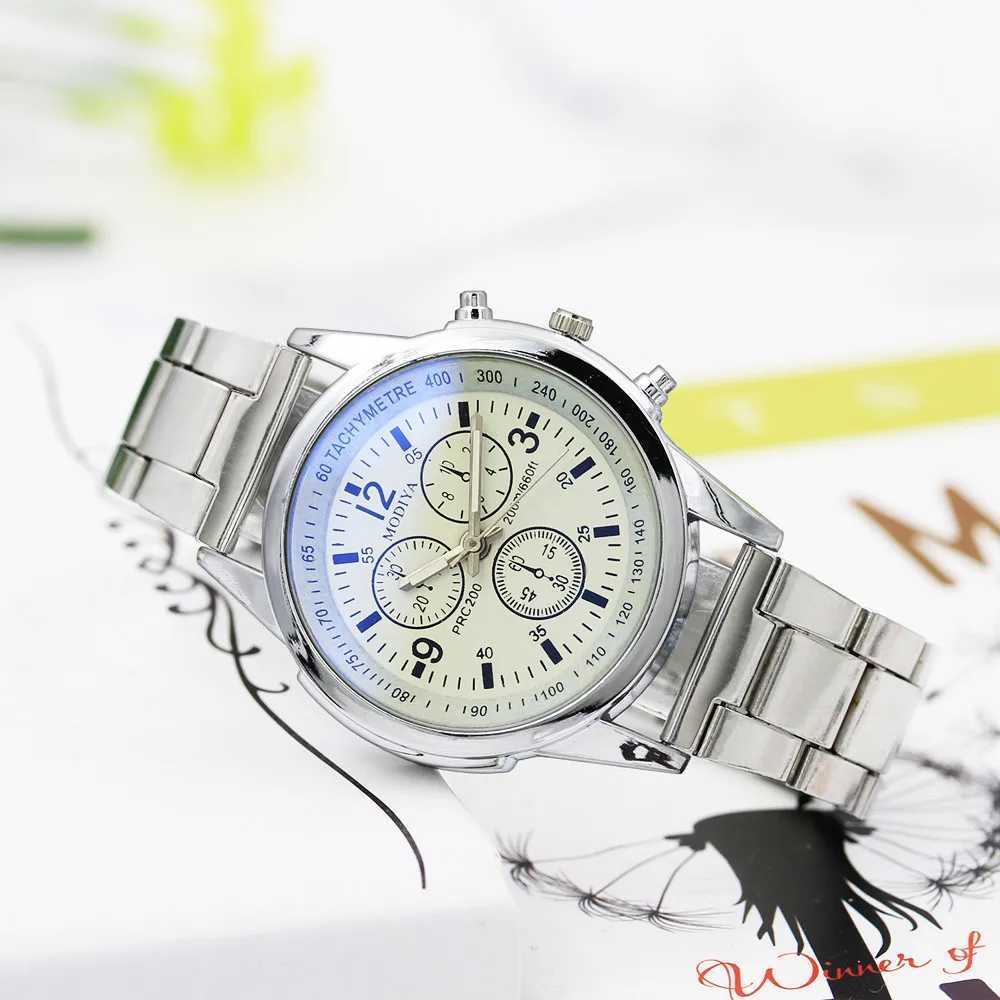 Stainless Steel Sport Quartz Hour Wrist Analog Watch Man Watch Quartz Watch Alloy Quartz Watch reloj hombre montre hommeX240920