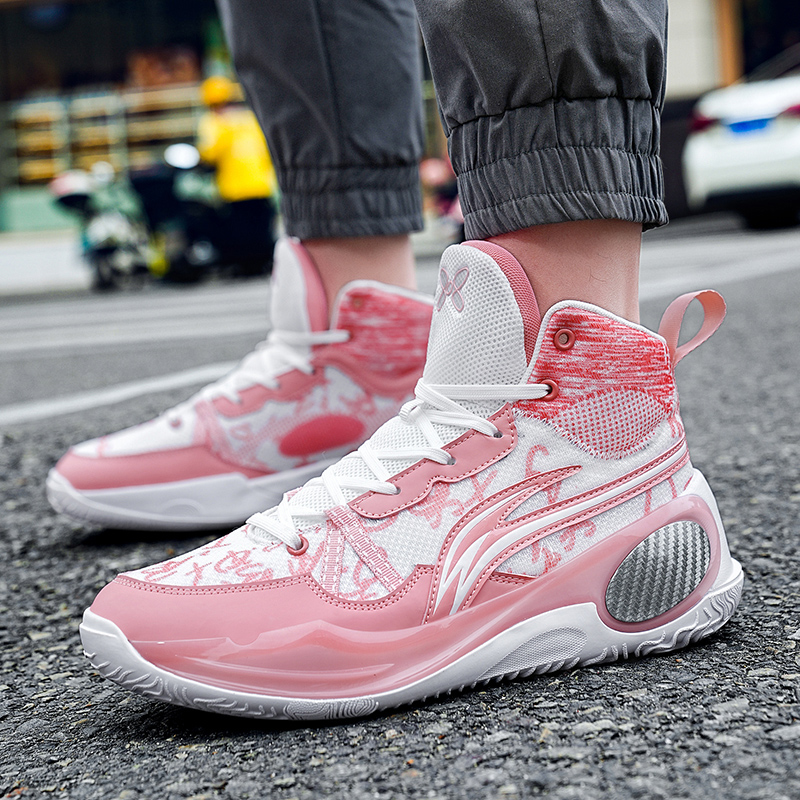 Brand Designer Men's Sneakers High-top Men Basketball Shoes Women Designer Basket Boots Fashion Street Style Sports Shoes Male