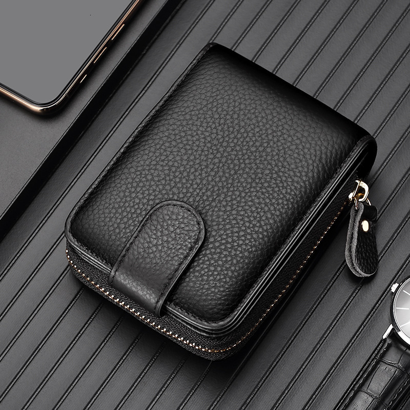 Real pickup truck male driver's leather case, multifunctional driving license all-in-one bag, large capacity card holder, certificate bag