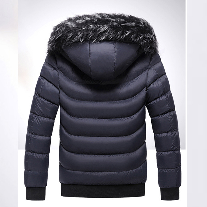 Winter Warm Waterproof Parkas Jacket Coat Mens Hooded Thick Windproof Casual Outwear Men Fashion Classic Brand Jackets Male