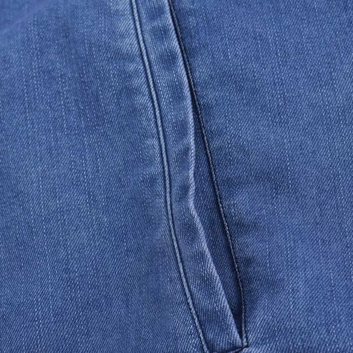 Womens new denim jacket jacket solid color loose casual versatile zippered long sleeved topX240920