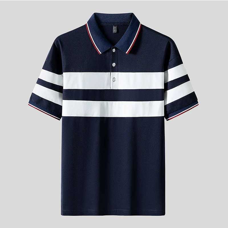 Summer Business Casual Polo Shirts Men Fashion Breathable Luxury Short Sleeve Polos Men High Quality Tops Men Clothing X240920
