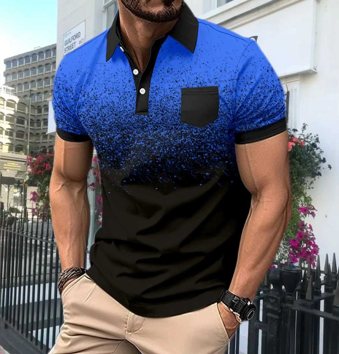 Bestselling Trendy Mens Polo Shirt Summer High end Luxury and Handsome Fashion Casual Sports Short Sleeves High Quality Mens CX240920