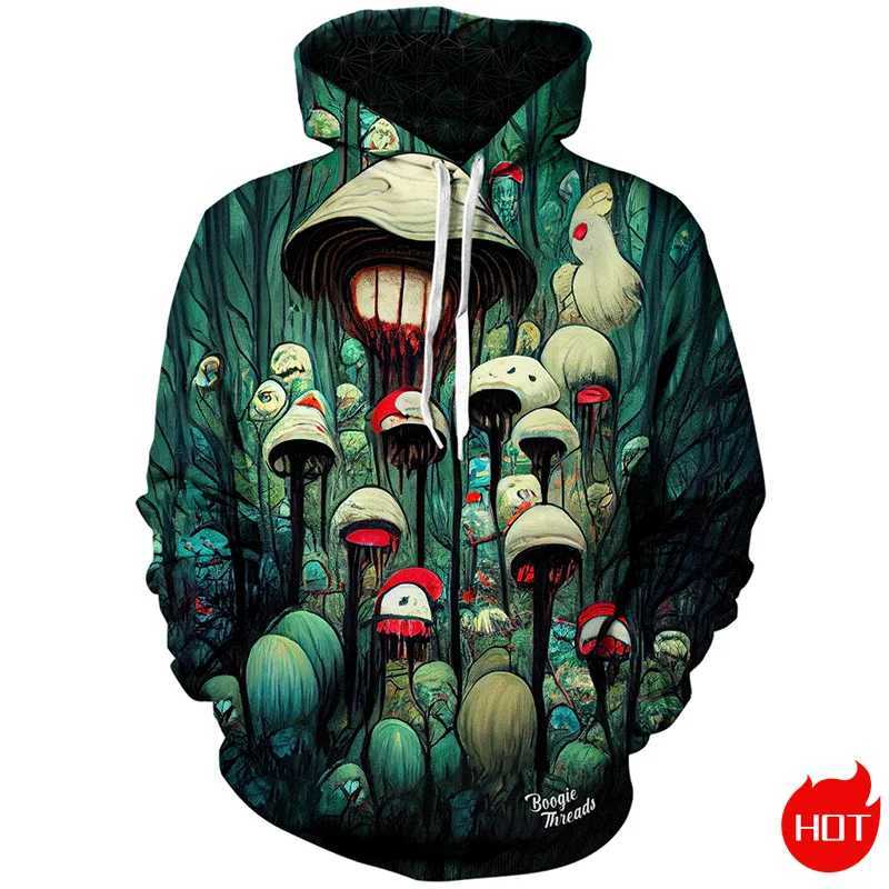 Horror 3D Printing Red Bloody Patterns Hoodies Fashion Halloween Graphic Hooded Sweatshirts Kid Cool Pullovers Mens Clothing Top Y240920