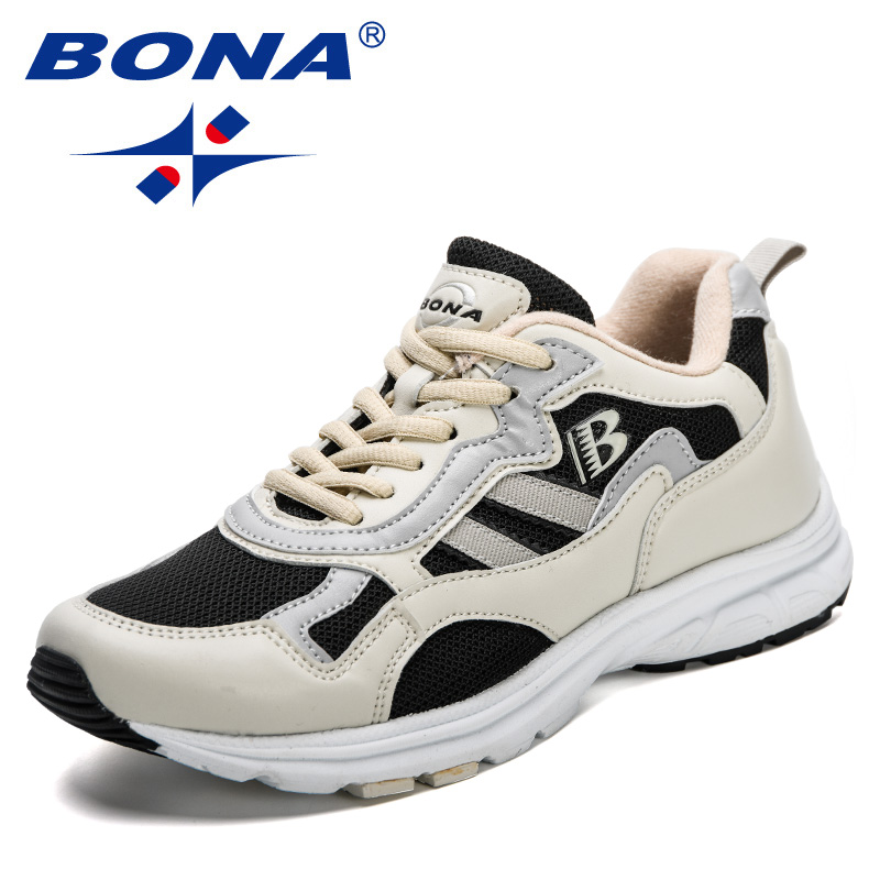 2023 BONA new Designers Action Leather Men Running High Quality Platform Chunky Sport Man Outdoors Walking New Shoes e8c5
