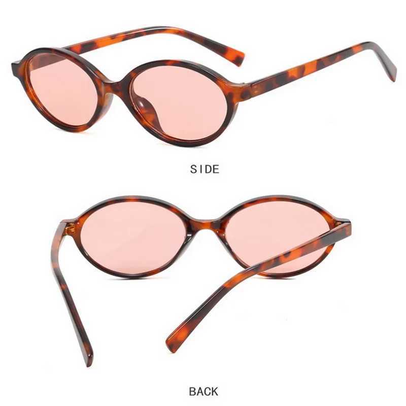 Vintage Brand Oval Sunglasses Women 2024 New Fashion Sun Glasses For Female Sexy Ladies Small Frame Round EyewearX240920