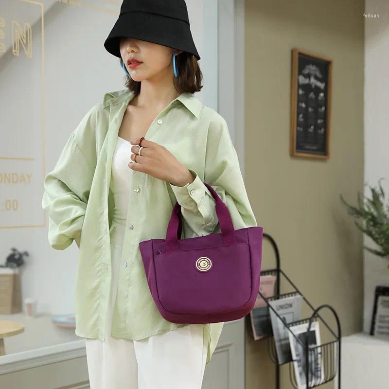 2025 NEW Drawstring Large Vintage Casual Tote Crossbody Bag Fashion Women Top-handle Bags Hight Quality Nylon Female Shoulder zhanyishengli