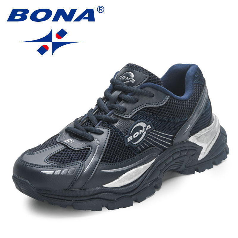 2023 BONA new Designers Men Running High Quality Platform New running shoes Chunky Sport Shoes Man Outdoors breathable Walkin 0b04